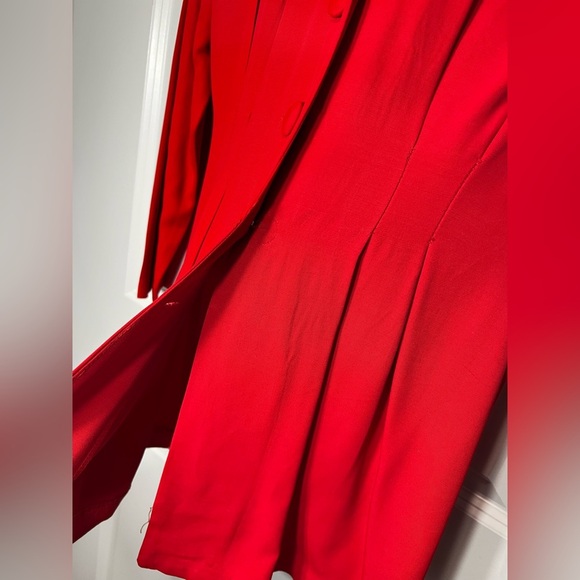 David Benjamin Collection Women’s Vintage Red Blazer Size 5/6 - Picture 4 of 12